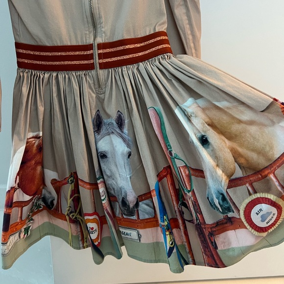 Molo horse dress - worn once! - Picture 2 of 6